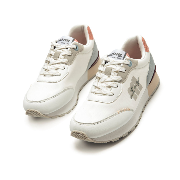 DEPORTIVAS DE MUJER MUSTANG JOGGO BLANCO 60908 61990 - Querol online