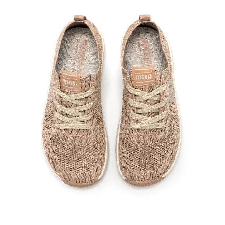 DEPORTIVAS DE MUJER MUSTANG FREE-APOLO BEIGE 60907 61989 - Querol online