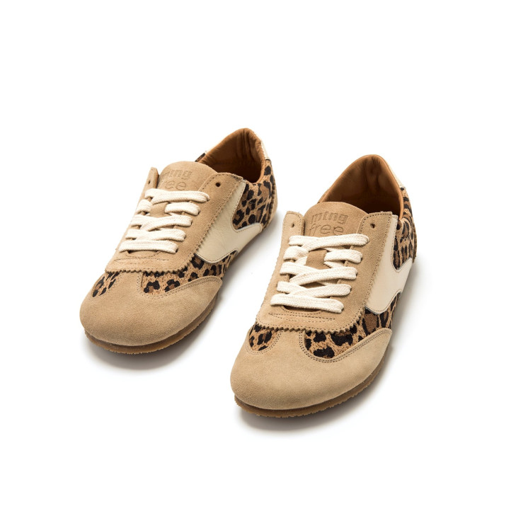 DEPORTIVAS DE MUJER MUSTANG FREE-MIA BEIGE 60958 61643 - Querol online
