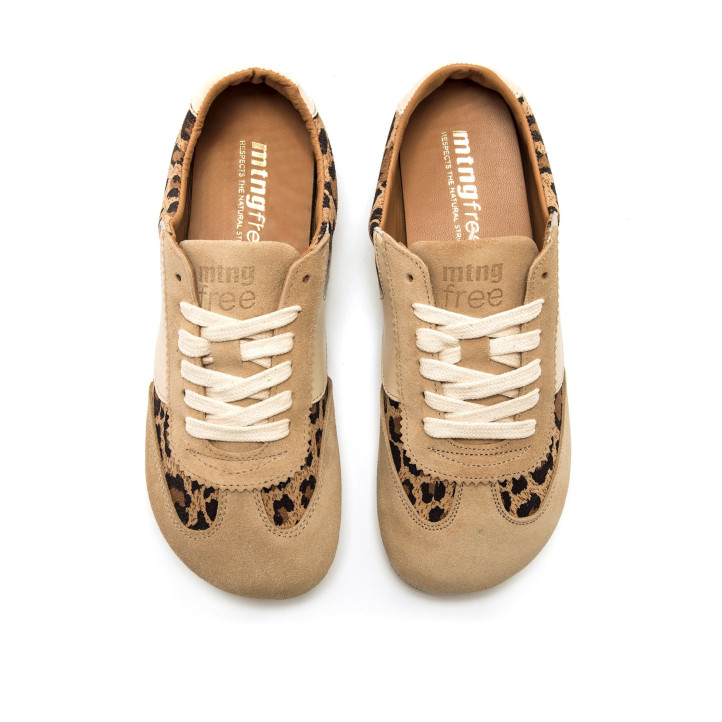 DEPORTIVAS DE MUJER MUSTANG FREE-MIA BEIGE 60958 61643 - Querol online
