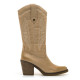 BOTAS DE MUJER MUSTANG TIJUANA BEIGE 54154 61725 - Querol online