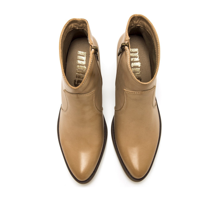 BOTINES DE MUJER MUSTANG TIJUANA BEIGE 54155 61727 - Querol online