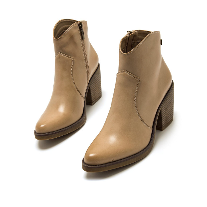 BOTINES DE MUJER MUSTANG TIJUANA BEIGE 54155 61727 - Querol online