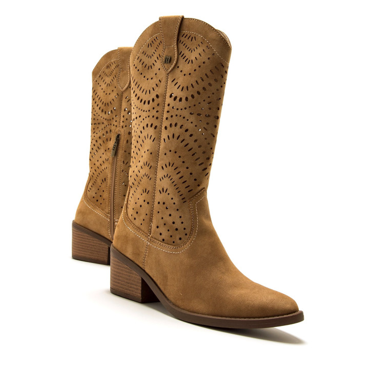 BOTAS DE MUJER MUSTANG TANUBIS MARRON 55486 61730 - Querol online
