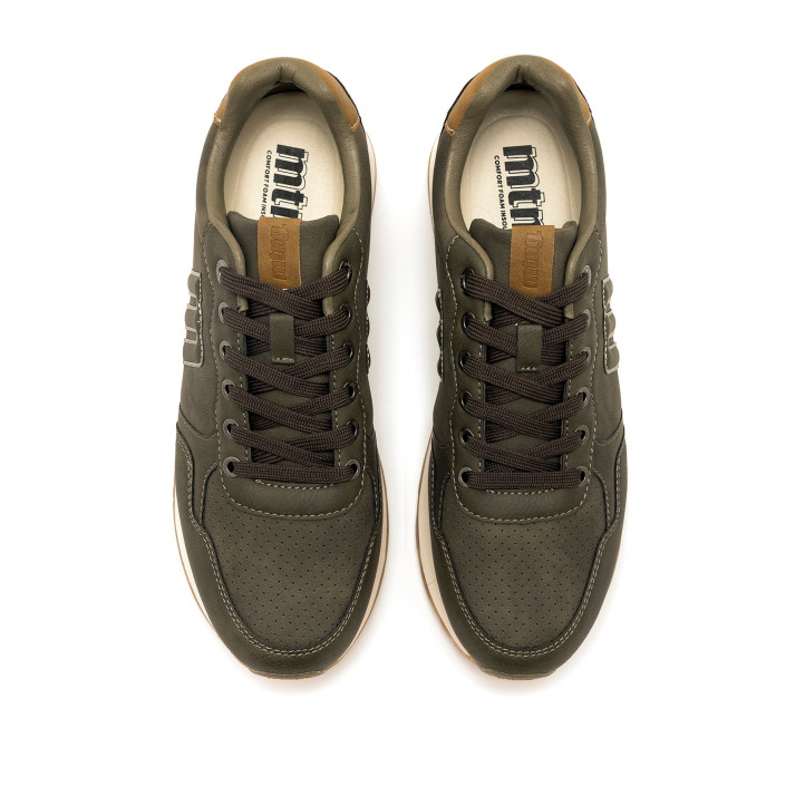 DEPORTIVAS DE HOMBRE MUSTANG PORLAND VERDE 84755 61778 - Querol online