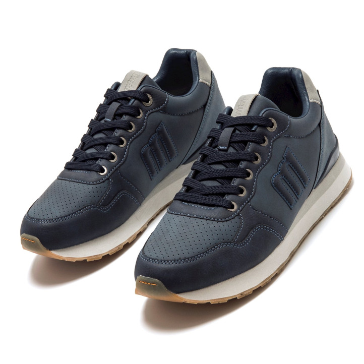 DEPORTIVAS DE HOMBRE MUSTANG PORLAND AZUL 84755 61777 - Querol online