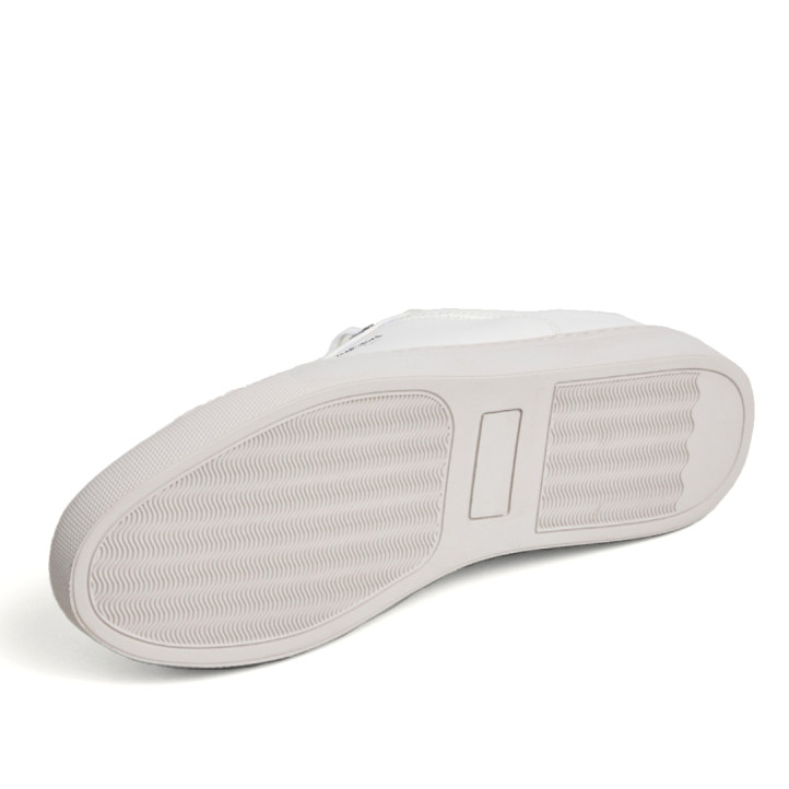 Sabatilles esportives Pepe Jeans joe basic blanques amb panell blau - Querol online