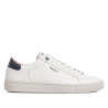 Sabatilles esportives Pepe Jeans joe basic blanques amb panell blau