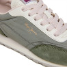 Zapatillas urban Pepe Jeans jane subtle en color verde con detalles rosas