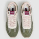 Zapatillas urban Pepe Jeans jane subtle en color verde con detalles rosas - Querol online