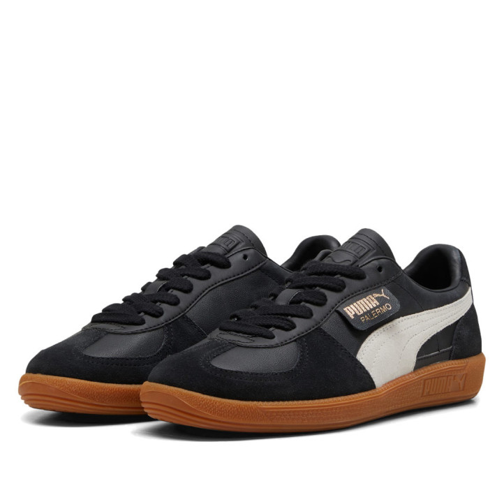 Sabatilles esportives Puma palermo black amb feather gray i gum home - Querol online