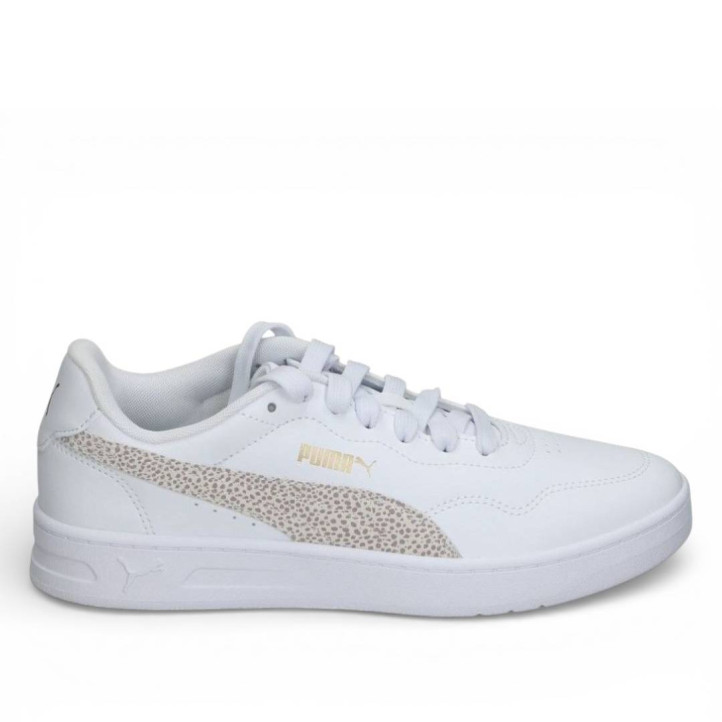 Zapatillas urban Puma court lally blancas con animal print - Querol online
