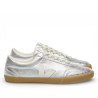 Zapatillas urban VEJA volley leather silver white natural