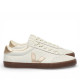 Zapatillas urban VEJA volley leather white platine bark mujer - Querol online