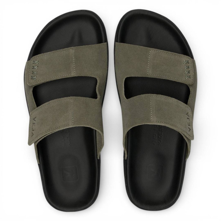 Sandàlies VEJA etna suede kaki black home - Querol online