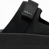 Sandàlies planes VEJA arpoador suede full black dona