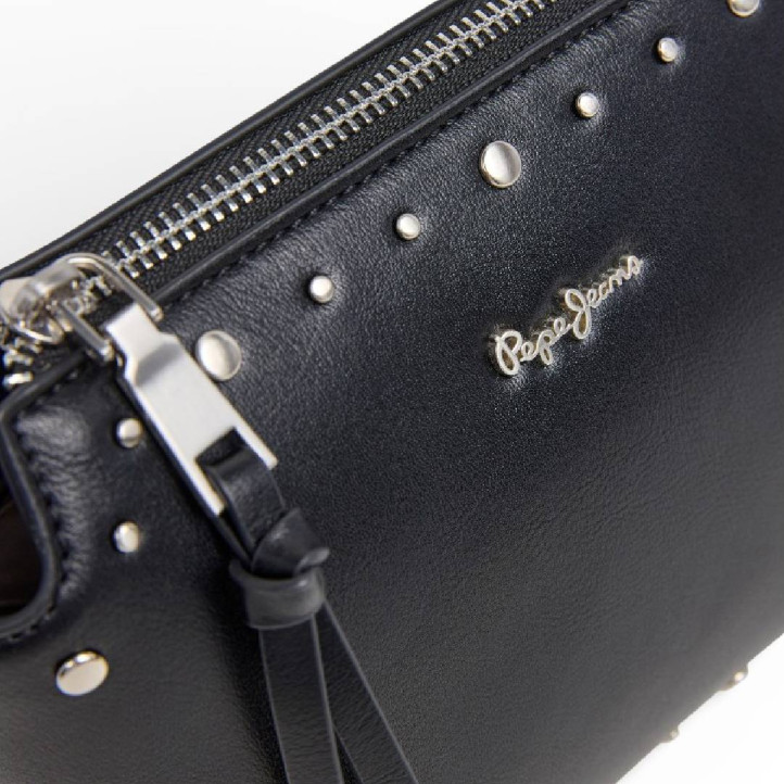 Bossa Pepe Jeans edilia spring negre amb tatxes - Querol online