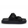 Sandalias VEJA arpoador suede full black hombre