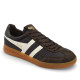 Zapatillas deportivas Gola cyclone mocha con off white y dark khaki con gum hombre - Querol online