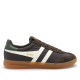 Zapatillas deportivas Gola cyclone mocha con off white y dark khaki con gum hombre - Querol online