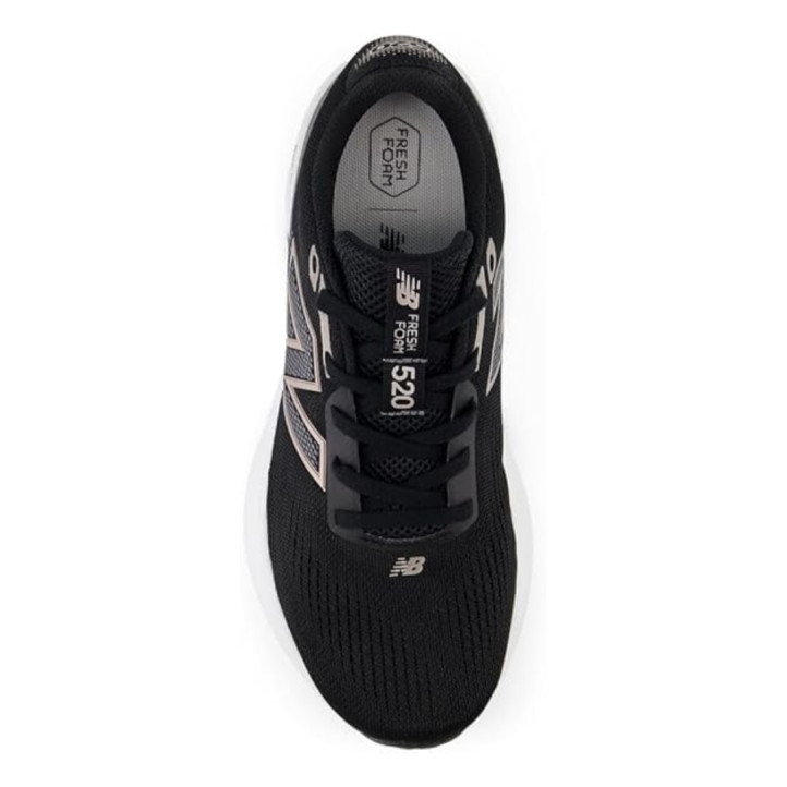 Sabatilles esportives New Balance 520 v9 fresh foam black amb gold dona - Querol online