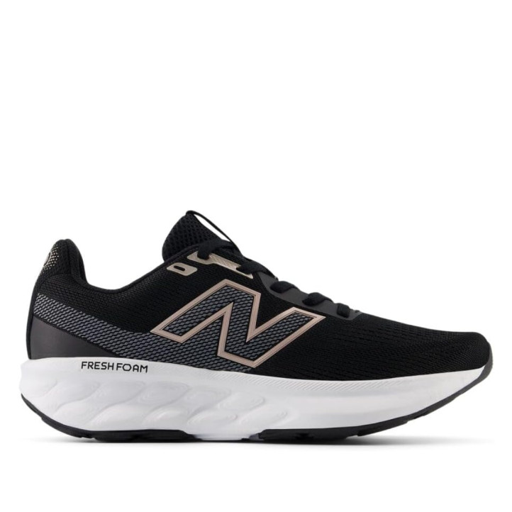 Sabatilles esportives New Balance 520 v9 fresh foam black amb gold dona - Querol online