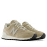 Zapatillas urban New Balance 574 beige con nb white mujer