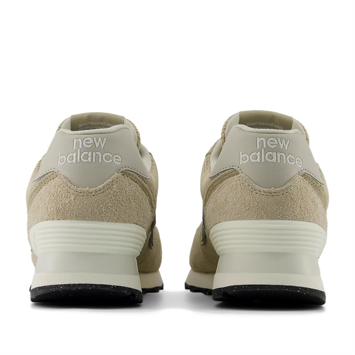 Sabatilles urban New Balance 574 beige amb nb white dona - Querol online