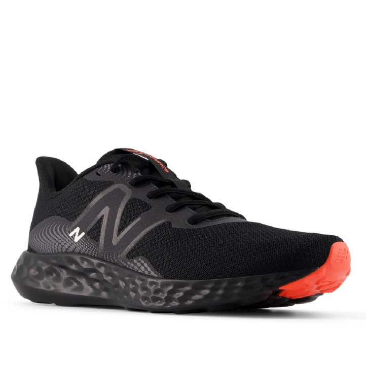 Zapatillas deportivas New Balance 411v3 black con orange hombre - Querol online
