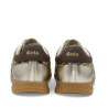 Zapatillas urban Gola torpedo gold con leopard y dark brown mujer