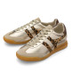 Sabatilles urban Gola torpedo gold amb leorpard i dark brown dona - Querol online