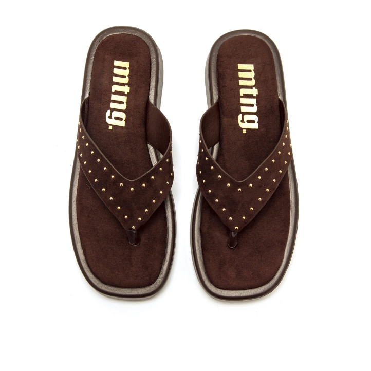SANDALIAS DE MUJER MUSTANG MABY MARRON 56257 62533 - Querol online