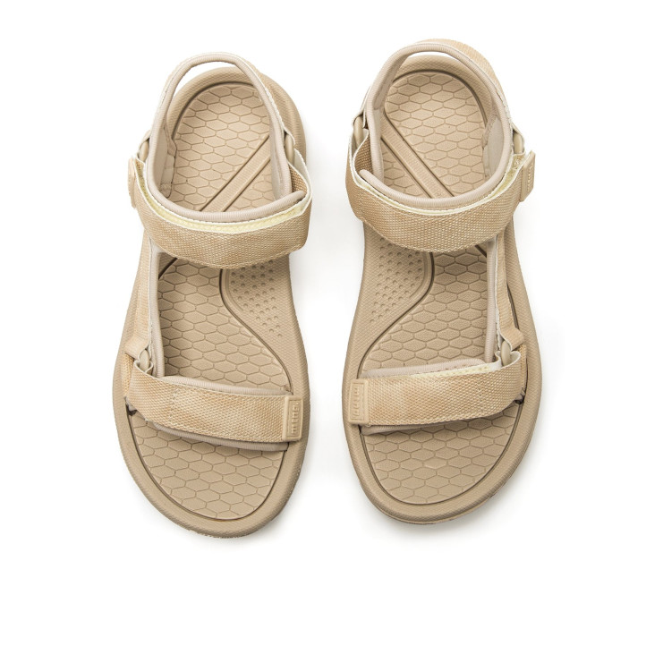 SANDALIAS DE MUJER MUSTANG SOLANA BEIGE 60804 62210 - Querol online