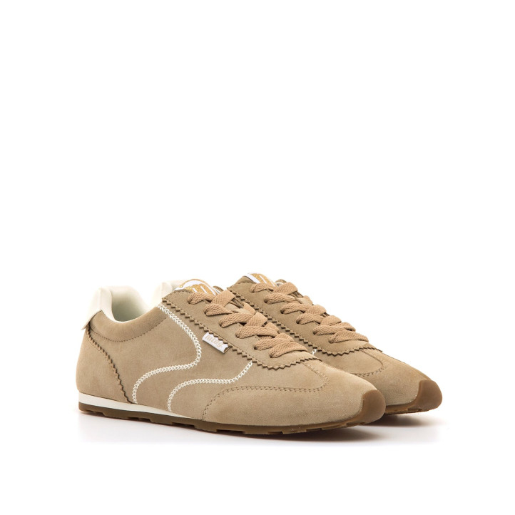DEPORTIVAS DE MUJER MUSTANG JANET BEIGE 60951 61766 - Querol online