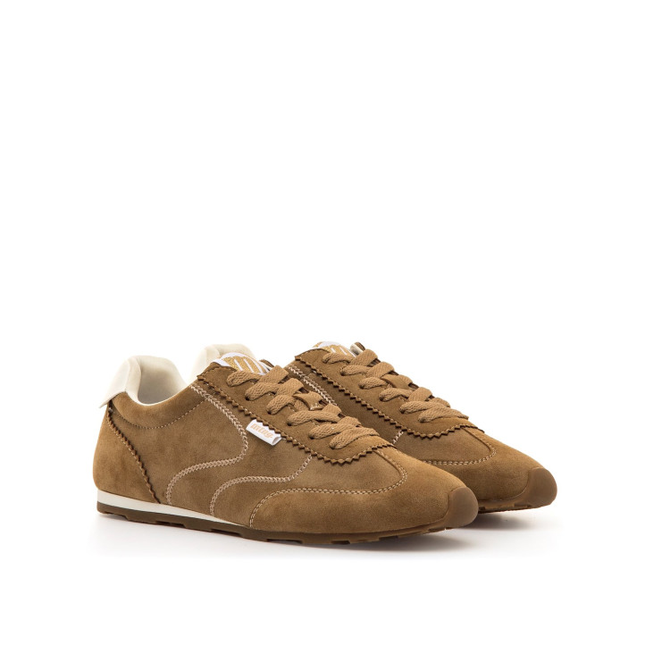 DEPORTIVAS DE MUJER MUSTANG JANET MARRON 60951 61767 - Querol online