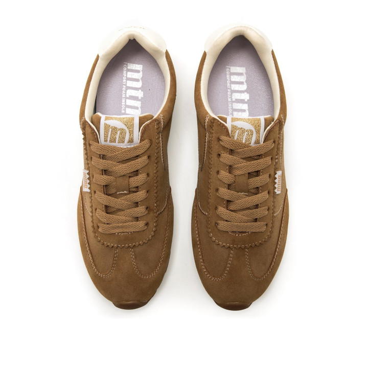 DEPORTIVAS DE MUJER MUSTANG JANET MARRON 60951 61767 - Querol online