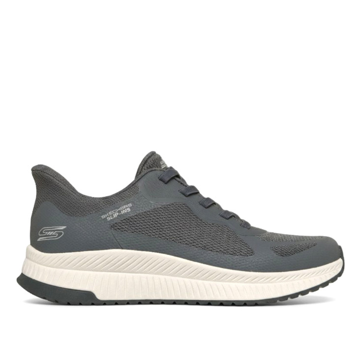 Zapatillas deportivas Skechers slip-ins: BOBS sport squad chaos 4 grises - Querol online