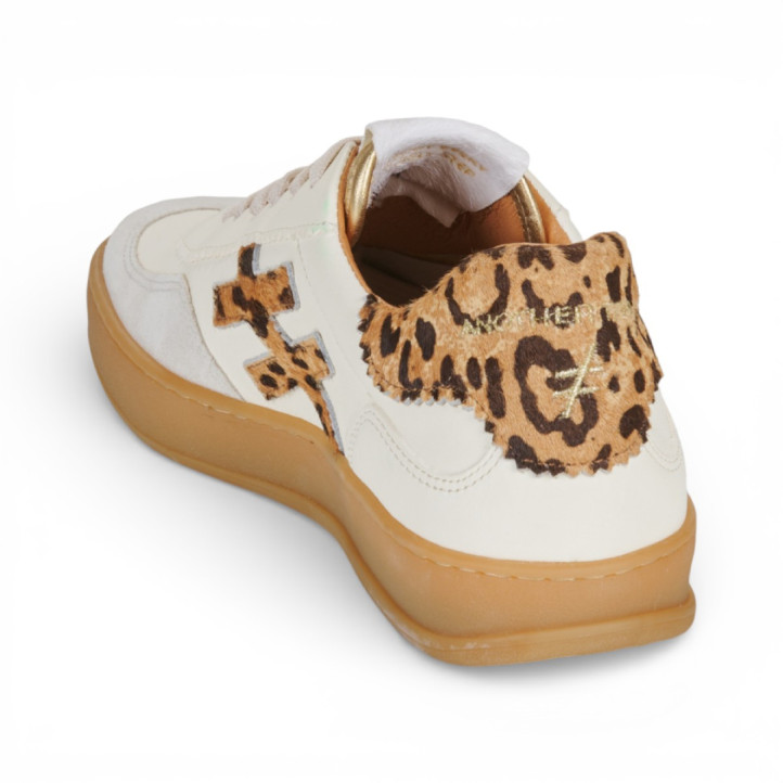 Sabatilles urban Another Trend inconic II off white amb leopard - Querol online