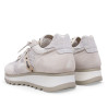 Zapatillas urban Cetti ante rejilla ivory con cordón elástico