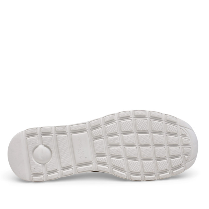 Sabates de falca Amarpies beix amb falca i cordó elàstic slip on - Querol online