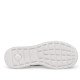 Sabates de falca Amarpies blancs calats amb falta i cordons elàstics slip on - Querol online