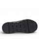 Zapatillas deportivas Mysoft negras con cordones de goma estilo slip on - Querol online