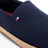 Espardenyes Tommy Hilfiger navy blue de lona amb logo bordat
