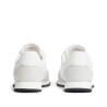 Zapatillas deportivas Tommy Hilfiger blancas con logo y diferentes texturas