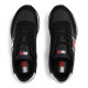 Zapatillas deportivas Tommy Hilfiger negras con logo y diferentes texturas - Querol online