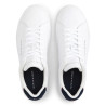 Sabatilles esportives Tommy Hilfiger blanques estil tennis de pell