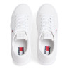Sabatilles urban Tommy Hilfiger blanques amb logo i sola cupsole