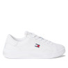 Sabatilles urban Tommy Hilfiger blanques amb logo i sola cupsole