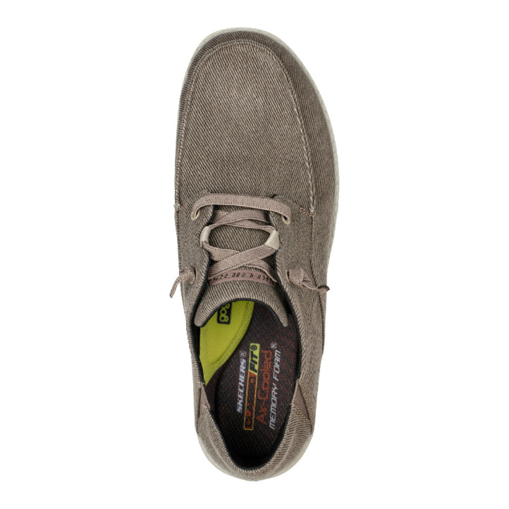 Sabates sport Skechers melson-volgo marró bronzejat - Querol online