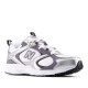 Zapatillas deportivas New Balance 408 white con purple y silver mujer - Querol online